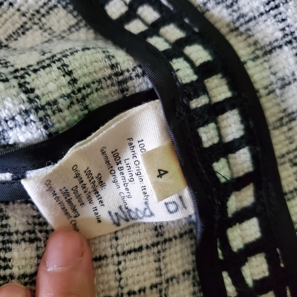 L'Agence Checkered Jacket - Picture 4 of 4